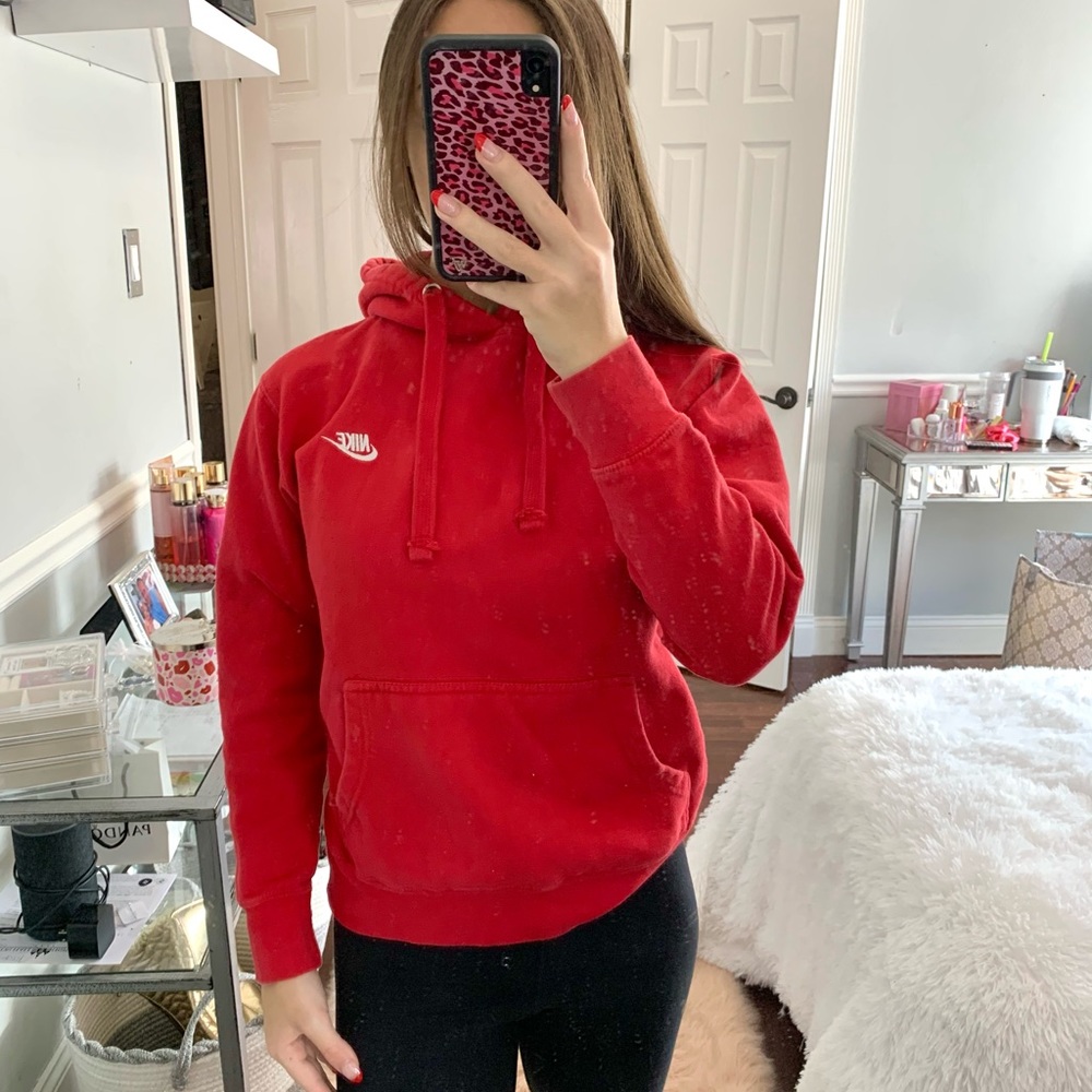 Men’s Red Nike Hoodie